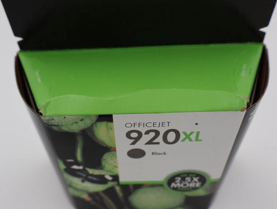 HP 920XL Ink Cartridge Lot Black & Magenta – Genuine OEM – Sealed – Expired - Image 3 of 4