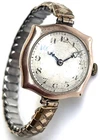 Rolex Cocktail Vintage Ladies Wristwatch 9 Ct Gold Antique Rare