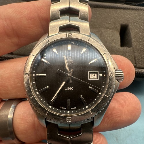 Tag Heuer WAT1110 Stainless Steel Quartz Link Watch