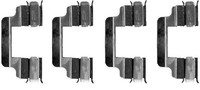 1X Textar 82055400 ZubehöRsatz Scheibenbremsbelag FüR Seat