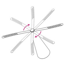 Multi-Functional Fan Leaf Automatic Flycatcher Fly Catcher (Black)?