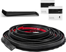 4m13.1ft Car Window Seal Strip Rubber V-shape Car Window Weather Stripping Tri