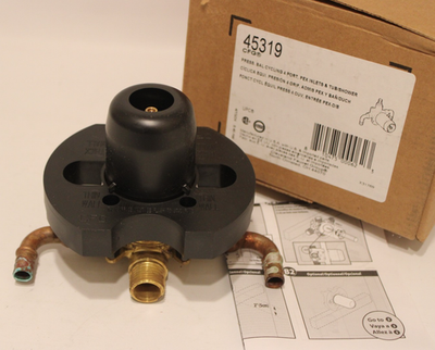 #ad #ad CFG 45319 Pressure Balancing 4 Port Rough Tub amp; Shower Valve PEX Inlets $44.99
