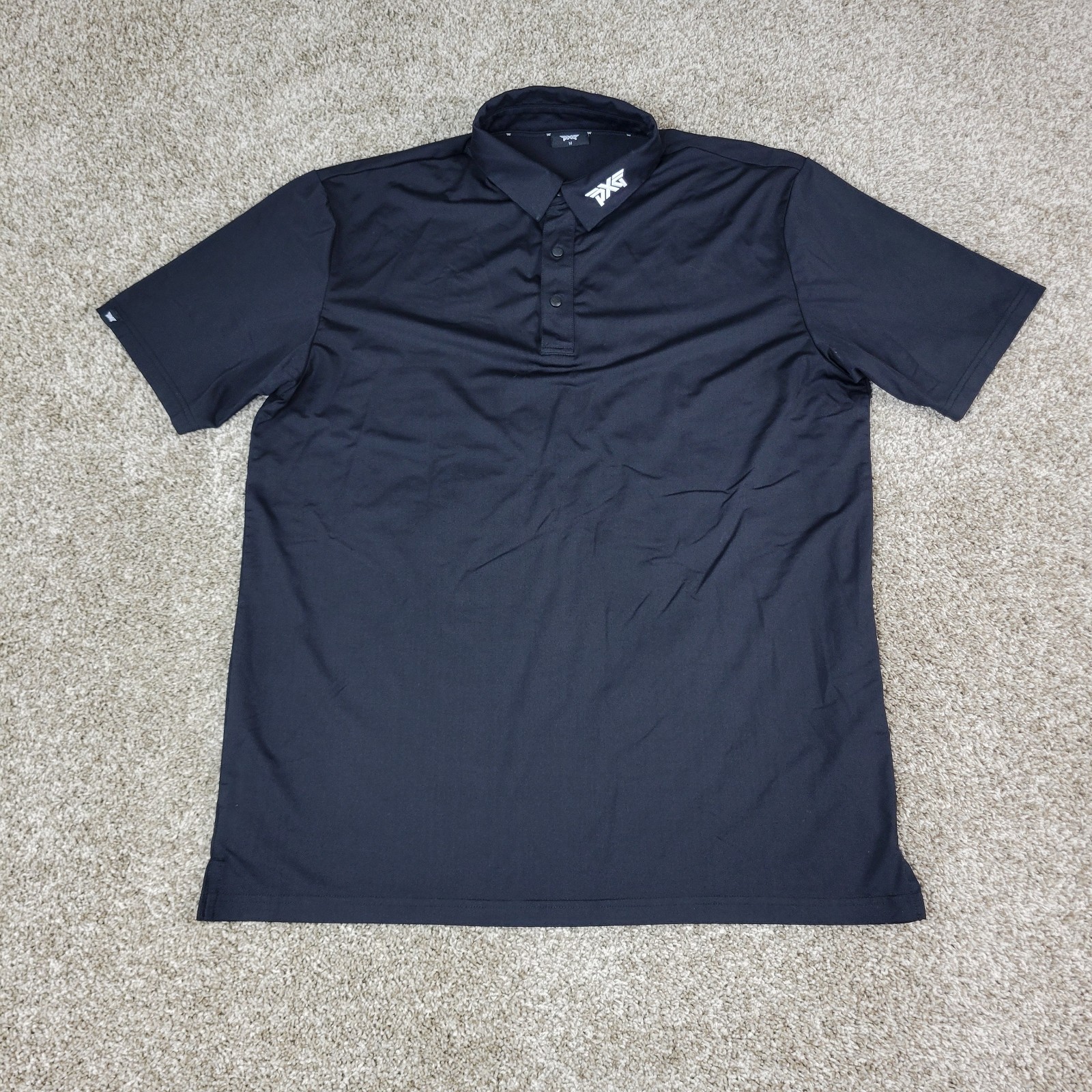 PXG Mens Medium Solid Black Performance Stretch G… - image 2