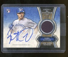 2012 Topps Five Star Relic Autographs Brett Lawrie #FSAR-BL Auto 94/97 Toronto