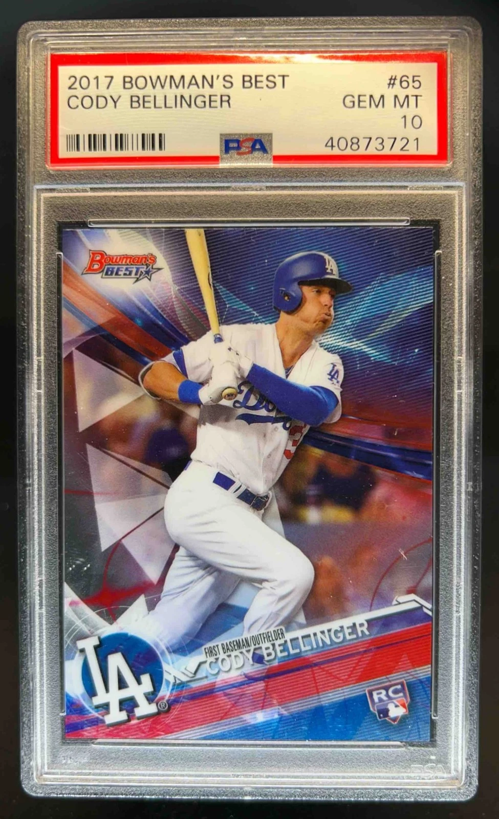 Cody Bellinger trading card