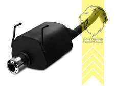 Ulter Sportauspuff für Fiat Panda 169 1.1i 1.2i 1.3JTD 1x100mm