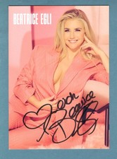 Beatrice Egli Autogrammkarte von 2025