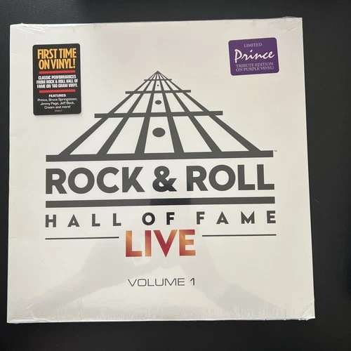 Rock & Roll Hall of Fame Live Vol. 1  SEALED 180g Prince Edition  Purple Vinyl