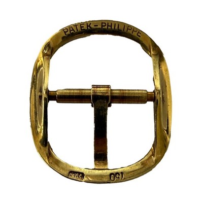 Genuine and rare 18ct yellow gold Patek Philippe Golden Ellipse buckle