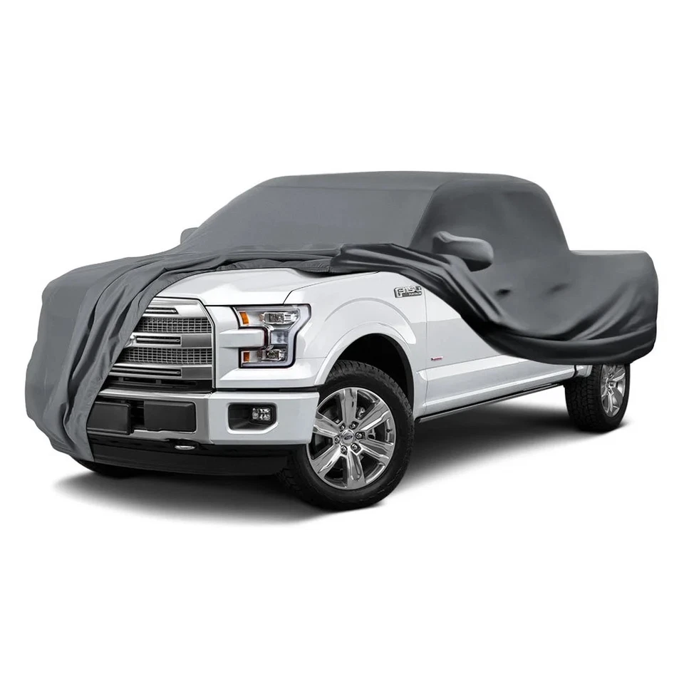 For Chevy C10 Panel 60-61 Satin Stretch Indoor Metallic Gray Custom Car Cover Foto 2 de 4