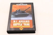 Sega Genesis M-1 Abrams Battle Tank 1991 Complete in Box