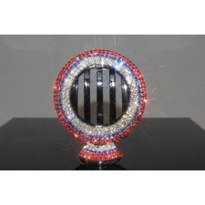 Brand New Gorgeous Hair Clip with Shinny Rhinestone Jewelry Accessories Flag