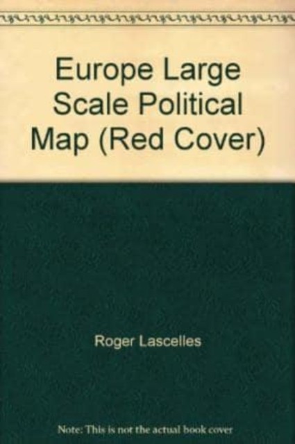 Europe Large Scale Political Map by Roger Lascelles SHEET MAP 9781858790336