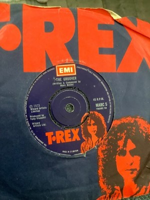 T.Rex. The Groover   7  vinyl.  1973. EMI records 