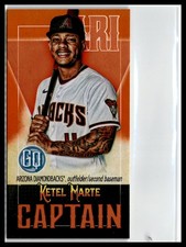 Ketel Marte 2021 Topps Gypsy Queen Captains Minis #CM-KM Arizona Diamondbacks