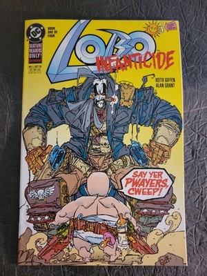 Lobo Infanticide #1 DC Mature Readers 1992 Copper Age