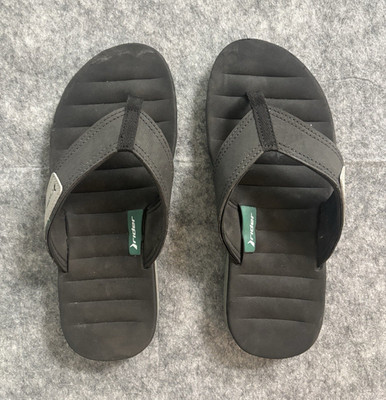 Rider Mens Flip Flops Thong Sandals Black/Green Size US 11 EU 44 Grendene