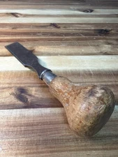 Vintage Wood Handle Cabinet Maker’s Chisel Flat Blade ~7 in Overall