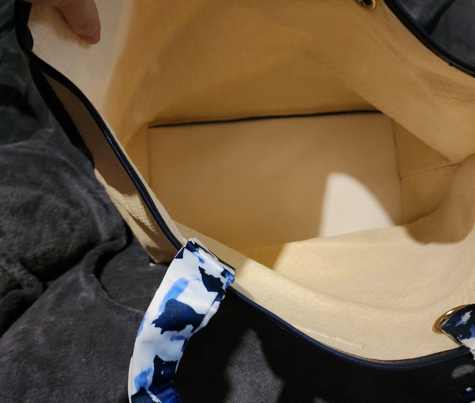 Bolso de Lujo Oscar de la Renta Paja Rafia Viaje Todo Propósito Foto 3 de 4