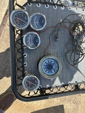 Sun Blue Line Gauges Full Set