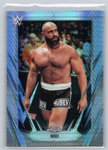 Rusev #50 2026 Topps Chrome WWE card