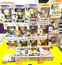 Anime Funko Pop Lot 20 Figures Exclusives Dragon Ball Naruto Black Clover FiGPiN