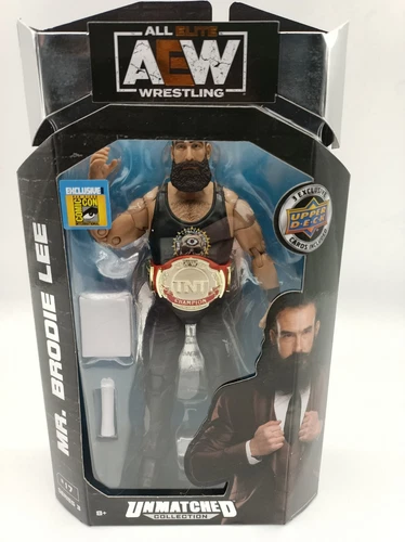 AEW Mr Brodie Lee 1/1000 Unmatched Series 3 #17 Figure Jazwares W/Case LotA151 