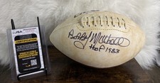 NFL Bobby Mitchell Signed Limited Edition Football Washington Redskins HOF w/JSA