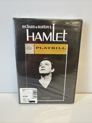 Hamlet DVD Out of Print RARE Richard Burton Playbill William Shakespeare OOP