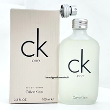 Calvin Klein CK ONE Cologne Perfume Unisex 100ml 3.3oz EDT New in Box