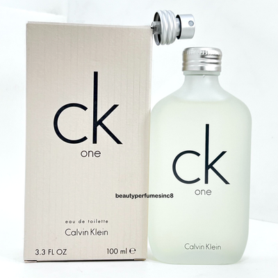 Calvin Klein CK ONE Cologne Perfume Unisex 100ml 3.3oz EDT New in