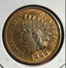 1898 Choice Uncirculated US Indian Head Cent! Gorgeous Beauty! Old US Coin!