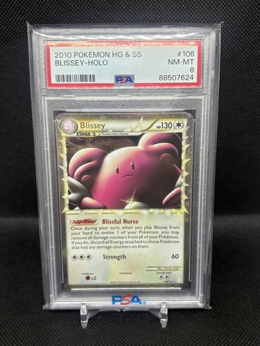 Blissey graded PSA 8 for sale on eBay
