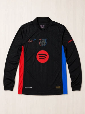 Maillot FC Barcelone Nike Dri-FIT ADV Noir Manches Longues Taille M ⚫🔴🔵 Très b - Photo 1/4