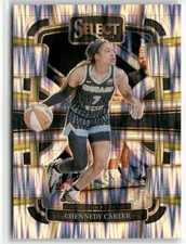2024 Panini Select WNBA #29 Chennedy Carter Prizms Silver Flash ☘️217