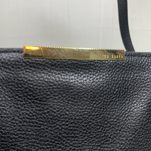 Ted Baker London Pebbled Leather Tote Bag Black - Picture 6 of 18