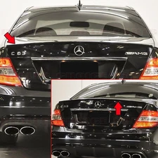Trunk Spoiler For Mercedes Benz 2008-2014 W204 C-Class 4dr AMG Style GLOSS BLACK
