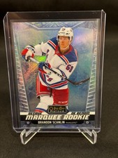 2024-25 O-Pee-Chee Platinum #243 Brandon Scanlin Rookie Artic Freeze #93/99