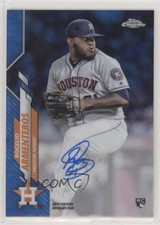 2020 Chrome Rookie Blue Wave Refractor 3/150 Rogelio Armenteros Auto RC 0sf1