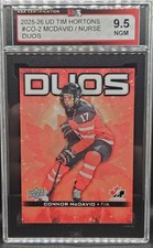 25-26 Tim Horton's Connor McDavid Darnell Nurse Duos 🇨🇦🇨🇦🇨🇦 KSA 9.5 NGM