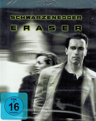 BLU-RAY NEU/OVP - Eraser (1996) - Arnold Schwarzenegger & Vanessa Williams