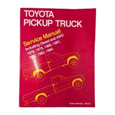 Toyota Pickup Truck Service Manual Diesel 4wd 1978 1979 1980 1981 1982 1983 1984