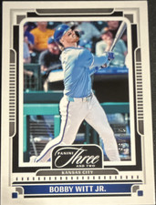 Panini 2025 Three and Two Bobby Witt Jr. Base Set #19 /99 Royals MLB Baseball 