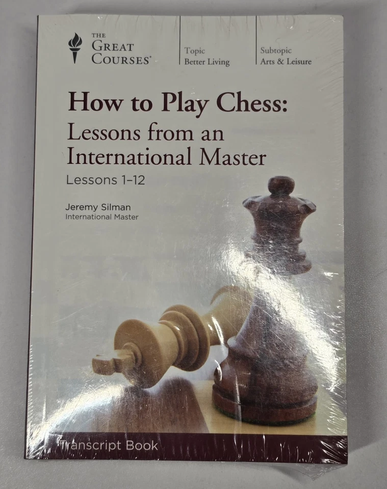 Great Courses How to Play Chess: Lessons from an International Master 2 Book Set - Image 2 of 4