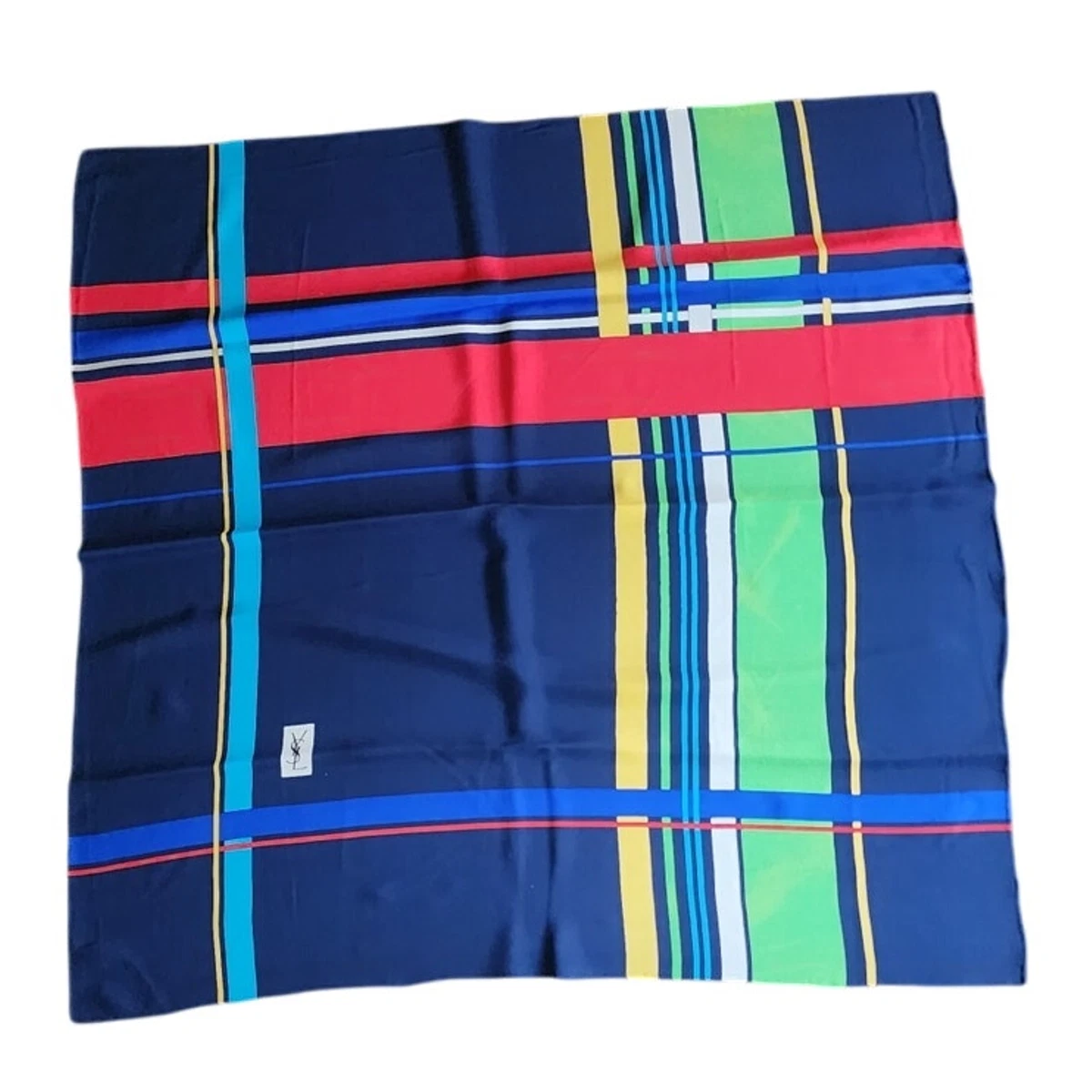 Yves Saint Laurent Saint Laurent Original 100% Silk Vintage