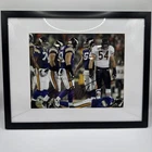 BRIAN URLACHER Signed Auto Chicago Bears Injured 8x10 Framed Photo Holo COA