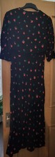 rixo dress xs gemma rose print new as seen on hailey bieber