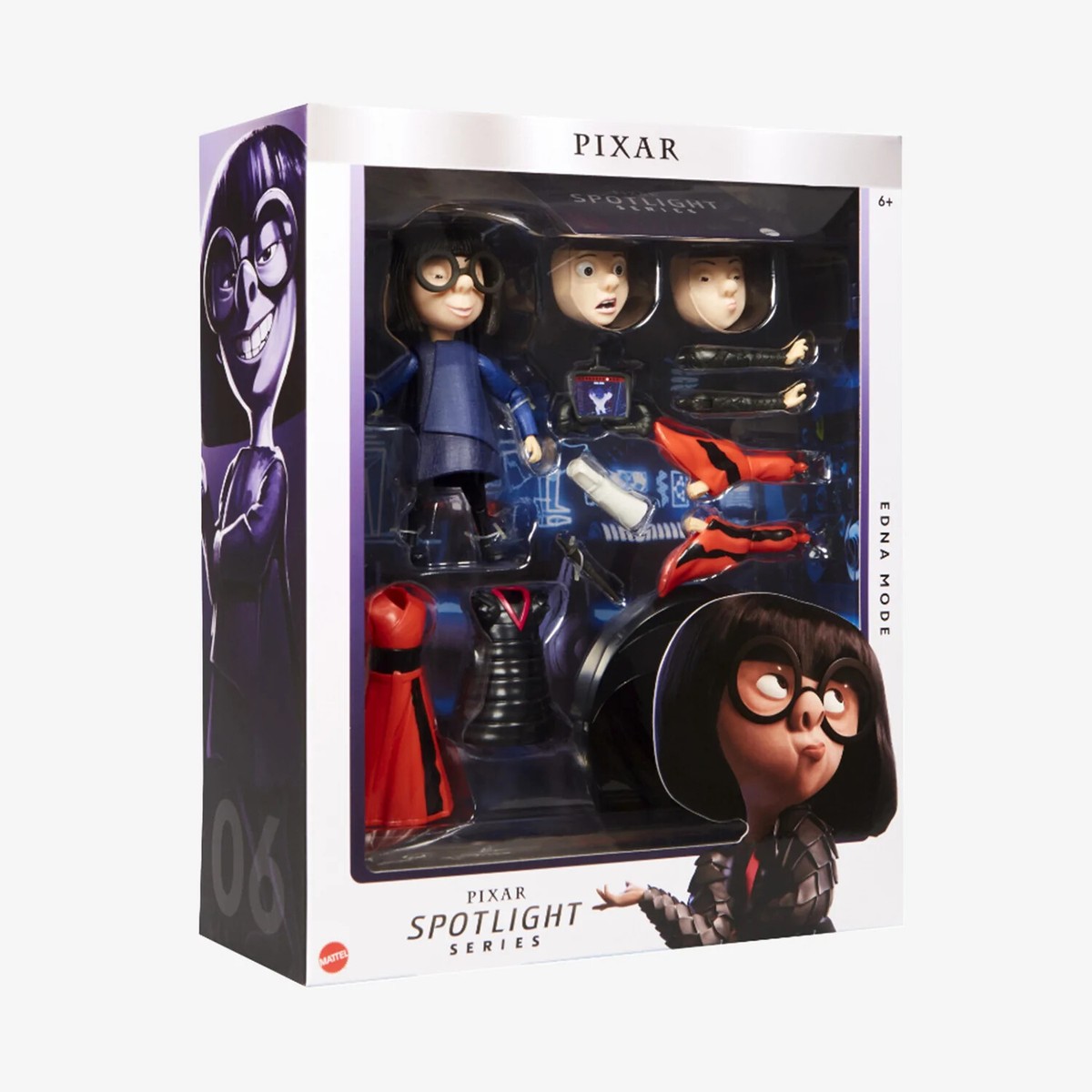 SDCC 2022 Mattel Pixar Spotlight Series The Incredibles Edna Mode