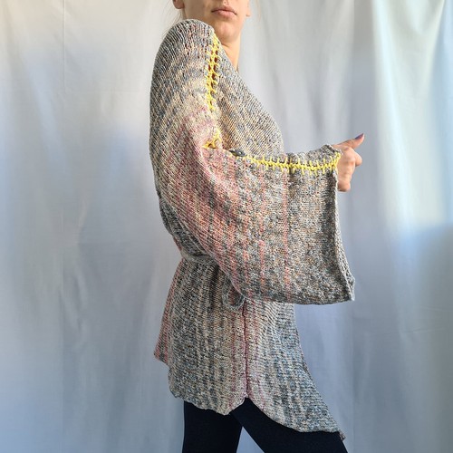 Free People Womens Cardigan Size M Chunky Knit Cotton Belted Sweater Jumper - Picture 2 of 24